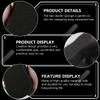 Lurrose Cleaning Sponge 10Pcs Barber Neck hair removal sponge neck duster haircut duster brush Duster, Professional Hair Hair Sponge view 3