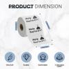 21st Birthday Decorations Toilet Paper for Men & Women - Funny Design Novelty Great Hilarious Gag Gift - Eco-Friendly, Ultra Soft & Comfortable - Perfect for Birthday Christmas & Party Supplies view 2