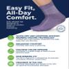 Pembrook Bamboo Viscose Diabetic Socks for Women & Men - 6 Pairs Ankle Socks for Swollen Feet | Neuropathy | Wide Calf | Edema view 2