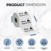 15th Birthday Decorations Toilet Paper for Boys & Girls - Funny Design Novelty Great Hilarious Gag Gift - Eco-Friendly, Ultra Soft & Comfortable - Perfect for Birthday Christmas & Party Supplies view 2