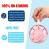 Denture Case with Brush & Portable Toothbrush Box, 100% No-Leak Retainer Box Set for Traveling Perfectly, Retainer Cup with Strainer & Mirror for Retainer, Mouth Guard, Aligner & Denture (PINK) view 3