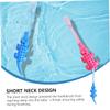 Healifty 8pcs Girls Toothbrush Infants Soft Training Toothbrush Oral Care Set Random Color view 3