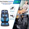 comrelax Back Massage Cushion with Compress, Vibration Seat Massage Chair Pad,3 Modes & 3 Intensities Back and Neck Massage for Muscle Fatigue Stress Relief view 4