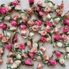 200pcs Mini Satin Ribbon Flower Bows Rose Wedding Sewing Crafts Appliques Polyester for Wedding Bride Gift Wrapping Decoration (Mix Coloe) view 2