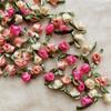 200pcs Mini Satin Ribbon Flower Bows Rose Wedding Sewing Crafts Appliques Polyester for Wedding Bride Gift Wrapping Decoration (Mix Coloe) view 3