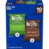 Kettle Brand Potato Chips, Variety Pack of Sea Salt and Jalapeo, 1 Oz, 10 Ct view 1