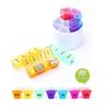 1 Set 28 7 Day Pill Container Weekly Pill Organizer One Month 7 Day Medicine Holder 7 Day Pill Organizer Medication Dispenser 7 Day Pill Case Travel Dispenser Cylinder Wallet view 4