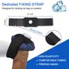 Capshat Ice Bag for Injuries, First-Aid Pain Relief, Refillable Ice Bags for Teeth, Knees, Menstrual, Shoulders, Headaches, Cold & Hot Therapy Water Bags, Reusable Cold Packs (Black 6"/9"/11" Wrap) view 4