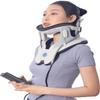 ALLILUYAA Cervical Neck Traction Device,Electric Air Pump Neck Stretcher Cervical Traction Device,with 3 Power Traction and 8 Airbag Support,Neck Brace which Decompresses the Neck and Relieves view 1