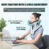 ALLILUYAA Cervical Neck Traction Device,Electric Air Pump Neck Stretcher Cervical Traction Device,with 3 Power Traction and 8 Airbag Support,Neck Brace which Decompresses the Neck and Relieves view 3