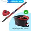 VACUSHOP Mop Accessories Replacement for O-Ceda Spin Mop Handle x1 pcs (Handle+Base) view 2