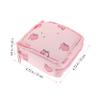 COHEALI 2pcs Napkin Storage Bags for Girls Portable Travel Pouches for Feminine Products Cute Cartoon Design Concealed Zipper for Easy Access view 4