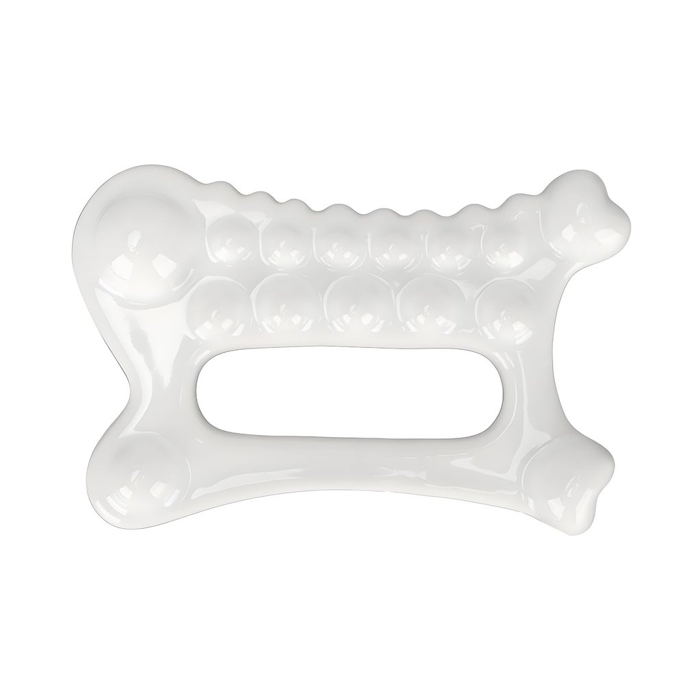 Gua Sha Massage, Gua Sha Board, Ceramics Reduce Fat Static Portable Full Body Scraping Plate for Women Adults