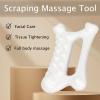 Gua Sha Massage, Gua Sha Board, Ceramics Reduce Fat Static Portable Full Body Scraping Plate for Women Adults view 3