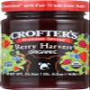 Crofter's Organic Berry Harvest Fruit Spread, Non GMO, USDA Organic, 16.5 Ounce (Pack of 6) view 1