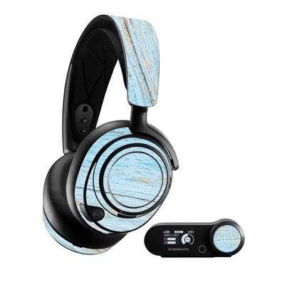 MightySkins Skin Compatible with SteelSeries Arctis Nova Pro - Distressed Wood | Protective, Durable, and Unique Vinyl Decal wrap Cover | Easy to Apply, Remove, and Change Styles | Made in The USA