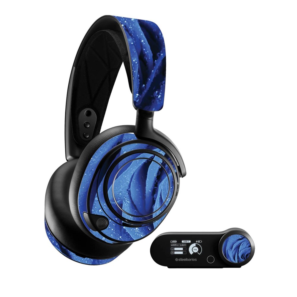 MightySkins Skin Compatible with SteelSeries Arctis Nova Pro - Rose Closeup | Protective, Durable, and Unique Vinyl Decal wrap Cover | Easy to Apply, Remove, and Change Styles | Made in The USA