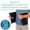 Vive Abdominal Binder Post Surgery (3 Panel) - Postpartum Belly Band - C-Section, Hysterectomy, Hernia Belt for Women, Men view 4