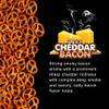 Knotty Pretzels  The Official Pretzel of Beer 7.5 Ounce Pretzel in Resealable Snacks Bags, Flavored Pretzels, Buffalo Wings, Smokey Cheddar Bacon, Ranch - Bold Variety (3 Pack) view 4