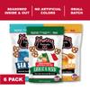 Knotty Pretzels "The Official Pretzel of Beer" 7.5 Ounce Pretzel in Resealable Snacks Bags, Flavored Pretzels, Garlic & Herb, Honey Mustard, Sea Salt - Savory Variety (3 Pack) view 4