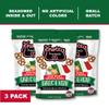 Knotty Pretzels "The Official Pretzel of Beer" 7.5 oz Individual Seasoned Pretzels in Resealable Pretzel Snack Bags, The Perfect Pairing for Beer, Garlic & Herb Flavor (3-Pack) view 3