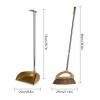 Upgrade Long Handle Broom with Stand Up Dustpan Combo Set for Home Kitchen view 4