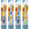 Oral-B Baby Manual Toothbrush, Pooh Characters, 0-3 Years Old, Extra Soft (Characters Vary) - Pack of 4 view 1