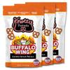 Knotty Pretzels The Official Pretzel of Beer 7.5 oz Individual Seasoned Pretzels in Resealable Pretzel Snack Bags, The Perfect Pairing for Beer, Hot Wings Flavor (3-Pack) view 1