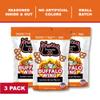Knotty Pretzels The Official Pretzel of Beer 7.5 oz Individual Seasoned Pretzels in Resealable Pretzel Snack Bags, The Perfect Pairing for Beer, Hot Wings Flavor (3-Pack) view 3