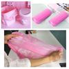 4 GALLON Bathroom Trash Bags, 5 Rolls/100 Counts Small HANDLES Garbage Bags for Office, Kitchen,Bedroom Waste Bin,Colorful Portable Strong Rubbish Bags (Pink 100 Counts) view 4