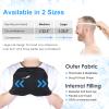 ComfiTECH Head Ice Pack Wrap with Top Coverage Cold Cap Cooling Gel Hat, Large, Black view 4