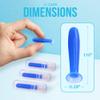 JJ CARE Contact Lens Applicator - Pack of 4 Contact Lens Remover Suction Tool for Hard Lenses, Silicone Rubber Eye Contact Plunger for Hard Contacts, Contact Removal Tool for Permeable Gas Lenses view 4