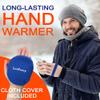 LotFancy Reusable Hand Warmer, 6 Click Activated Instant Heat Packs and 1 Wrap, Gel Heating Pad, Snap Hot Therapy Compress for Pain Relief, Outdoor & Small Portable Size view 2