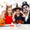 Abaodam 4sets Halloween Party Supplies Creative Handprint Tableware Paper Cups Napkins for Spooky Parties Birthdays and Gatherings view 3