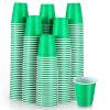 Yetene 200 Pcs 2 oz Plastic Shot Cups Mini Shot Tasting Cups for Wine Whiskey Food Wedding Baby Shower Party Drinking Beer Taste Supplies(Green) view 1