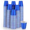 Yetene 200 Pcs 2 oz Plastic Shot Cups Mini Shot Tasting Cups for Wine Whiskey Food Wedding Baby Shower Party Drinking Beer Taste Supplies(Blue) view 1