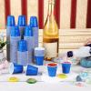 Yetene 200 Pcs 2 oz Plastic Shot Cups Mini Shot Tasting Cups for Wine Whiskey Food Wedding Baby Shower Party Drinking Beer Taste Supplies(Blue) view 4