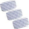 Masthome Microfiber Mop Refills 15x8 inches, 3 Pack, Washable & Reusable Microfiber Mop Pads for Wet and Dry Use, Large Surface Mop Replacement Pads for Flat Mop B076HM59FX, B07RQXR7PN view 1