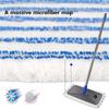 Masthome Microfiber Mop Refills 15x8 inches, 3 Pack, Washable & Reusable Microfiber Mop Pads for Wet and Dry Use, Large Surface Mop Replacement Pads for Flat Mop B076HM59FX, B07RQXR7PN view 4