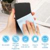PATIKIL Eyeglass Microfiber Cleaning Cloth 7"x6", 12 Pack Glasses Cleaning Cloth Soft Suede Wipe Screen Cloth for Camera Lens Eyeglasses Screens in Individual Vinyl Pouch, White view 4