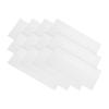 PATIKIL Eyeglass Microfiber Cleaning Cloth 6"x6", 12 Pack Glasses Cleaning Cloth Soft Suede Wipe Screen Cloth for Camera Lens Eyeglasses Screens in Individual Vinyl Pouch, White view 1