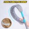 Japelessor Retractable Gap Dust Cleaner, Retractable Microfiber Gap Duster - with 4 Replacement Cloths, 62 inches Removable Gap Cleaning Brush for Home Bedroom Kitchen view 4