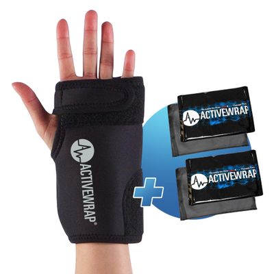 Active Wrap Ice Packs with Hand and Wrist Ice Pack