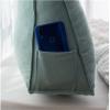 PP-Cotton Filled Triangular Soft Upholstered Headboard Wedge Pillow Wedge Reading & Bed Rest Pillows with Removable and Washable Cover (Color : Purple, Size : 80 * 50 * 20cm) view 4