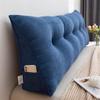 BBHW Large Reading Wedge Headboard Pillow Bed Rest Headboard Backrest Cushion Bedrest Pillow Bolster Triangular Cushion (Color : Coffee, Size : 150 * 50 * 20cm) view 4