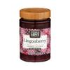 Kitchen & Love Lingonberry Premium Preserves 12.3oz | 70% Sun-Ripened Fruit made in Small Batches view 1