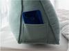 PP-Cotton Filled Triangular Soft Upholstered Headboard Wedge Pillow Wedge Reading & Bed Rest Pillows with Removable and Washable Cover (Color : Purple, Size : 180 * 50 * 20cm) view 4
