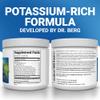 Dr. Berg Zero Sugar Hydration Keto Electrolyte Powder - Enhanced w/ 1000 mg of Potassium & Real Pink Himalayan Salt (NOT Table Salt) - Grape Flavor Hydration Drink Mix Supplement - 50 Servings view 2