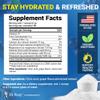 Dr. Berg Zero Sugar Hydration Keto Electrolyte Powder - Enhanced w/ 1000 mg of Potassium & Real Pink Himalayan Salt (NOT Table Salt) - Grape Flavor Hydration Drink Mix Supplement - 50 Servings view 3