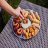 DELE FOOD Mandocas, Two Bags 48 oz  Frozen Plantain and Cornmeal Rings Made with a Traditional Venezuelan Recipe  Pre Cooked and Ready to Heat in Oven or Air Fryer  Vegetarian Snack for Any Time view 4